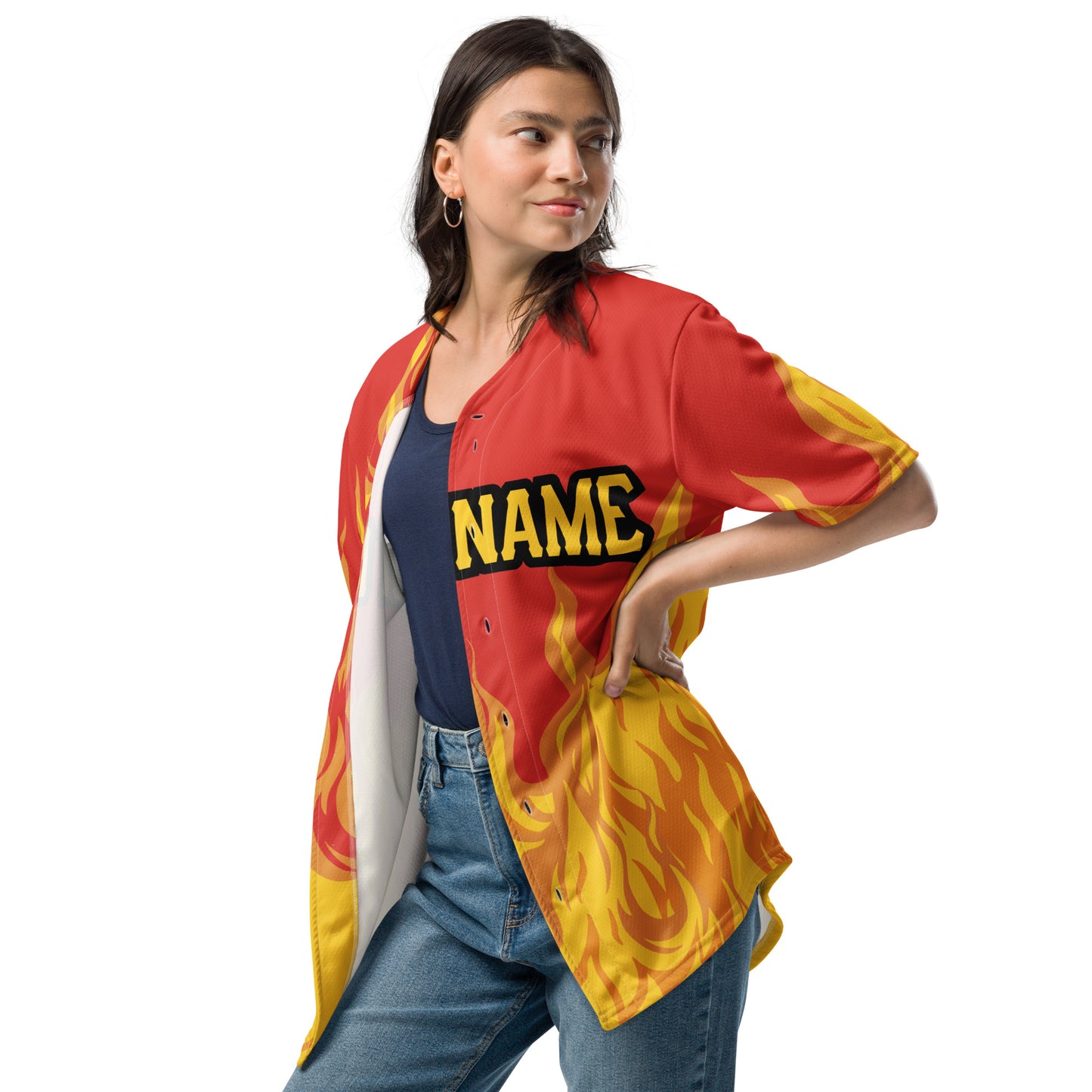 Custom Banana Ball Firefighter Jersey