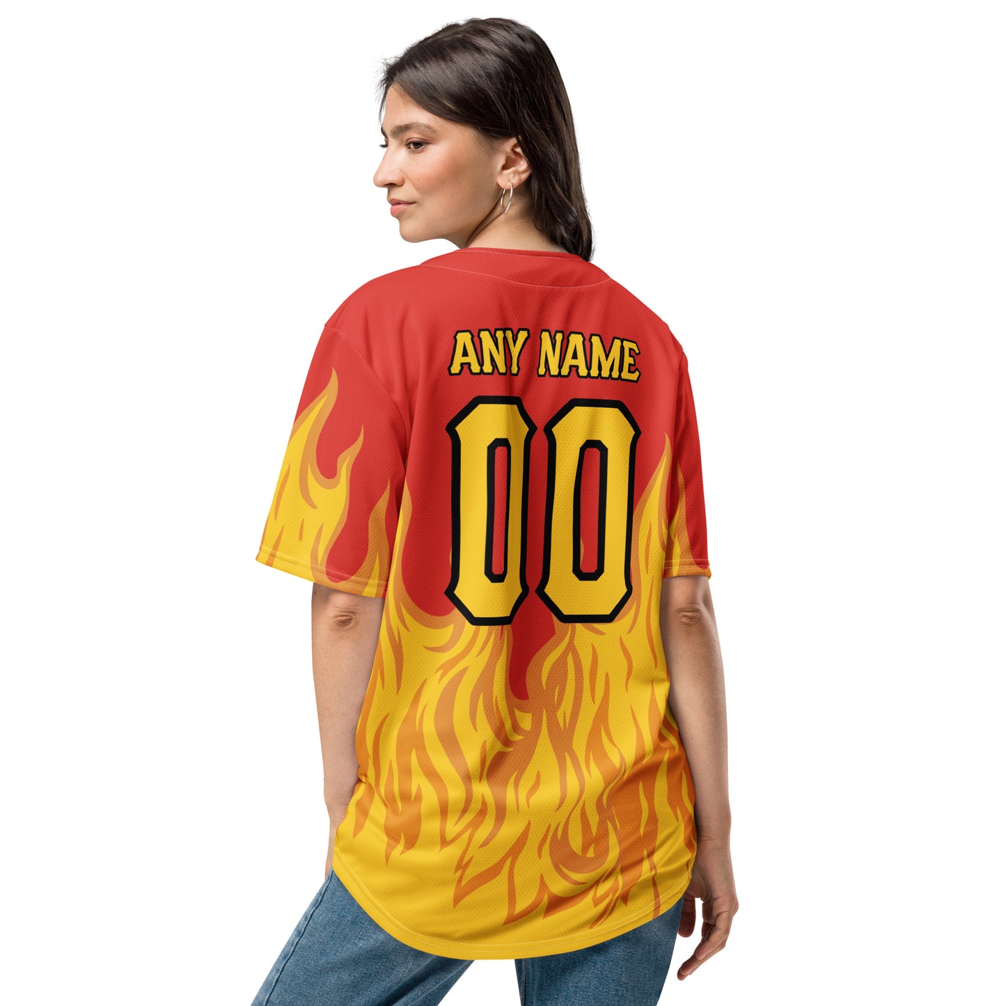 Custom Banana Ball Firefighter Jersey