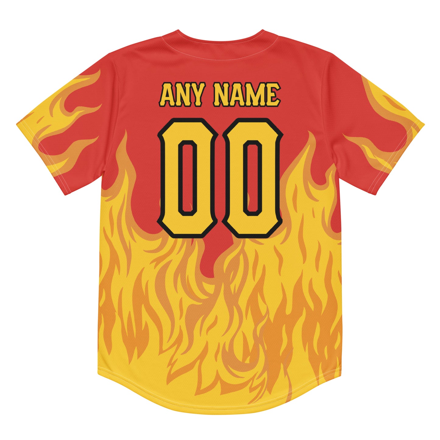 Custom Banana Ball Firefighter Jersey