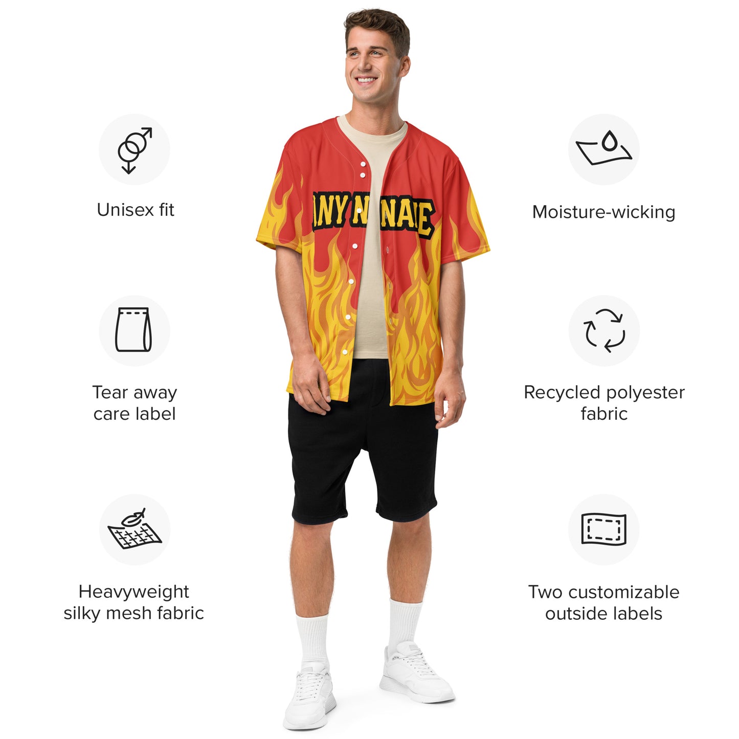 Custom Banana Ball Firefighter Jersey