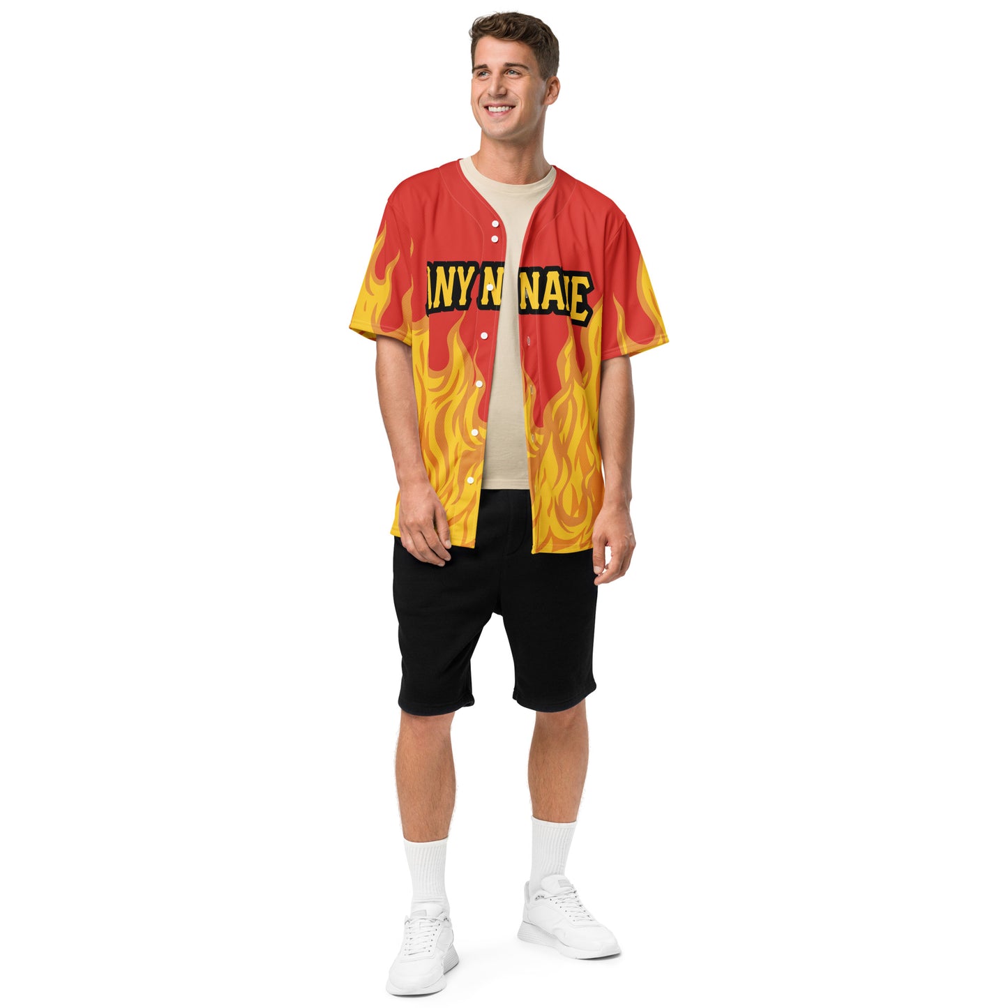 Custom Banana Ball Firefighter Jersey