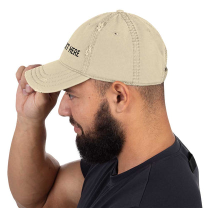 Distressed Dad Hat (Otto Cap 104-1018)