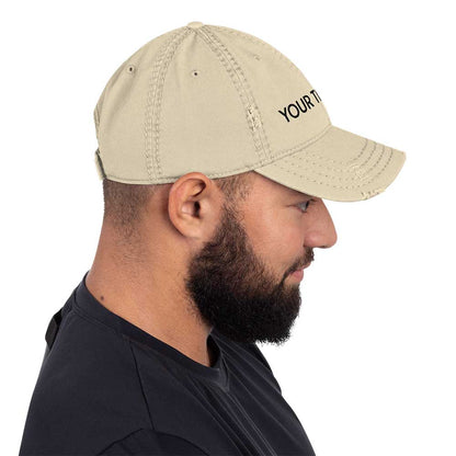 Distressed Dad Hat (Otto Cap 104-1018)