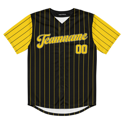 Baseball Jersey (Black/Gold)