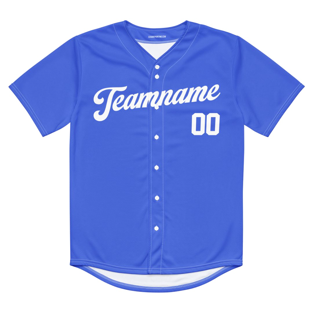 Royal Blue Baseball Jersey