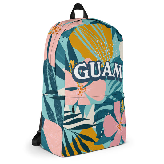 Guam Hibiscus All Over Print Backpack