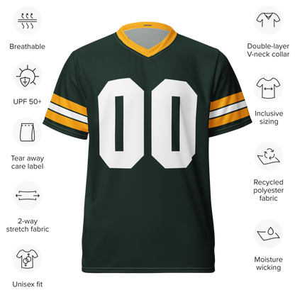 Green Bay V-Neck Jersey