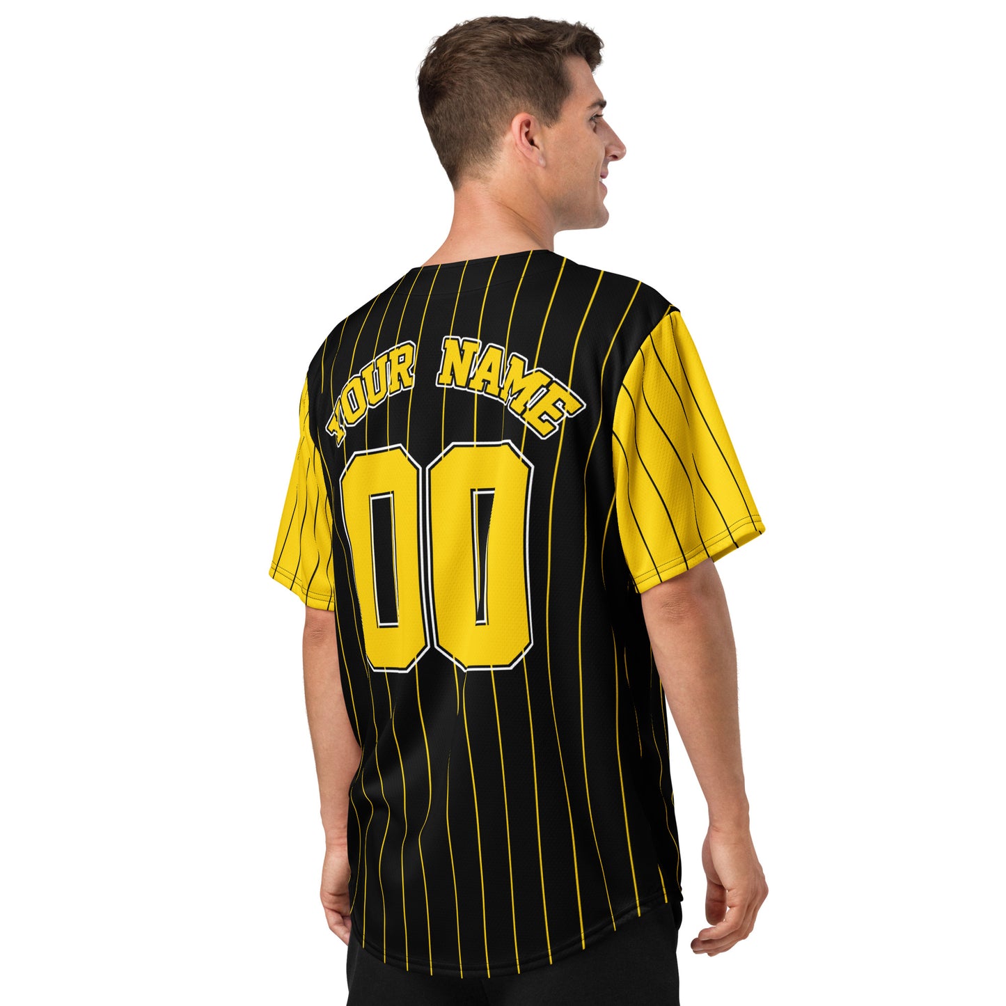 Baseball Jersey (Black/Gold)