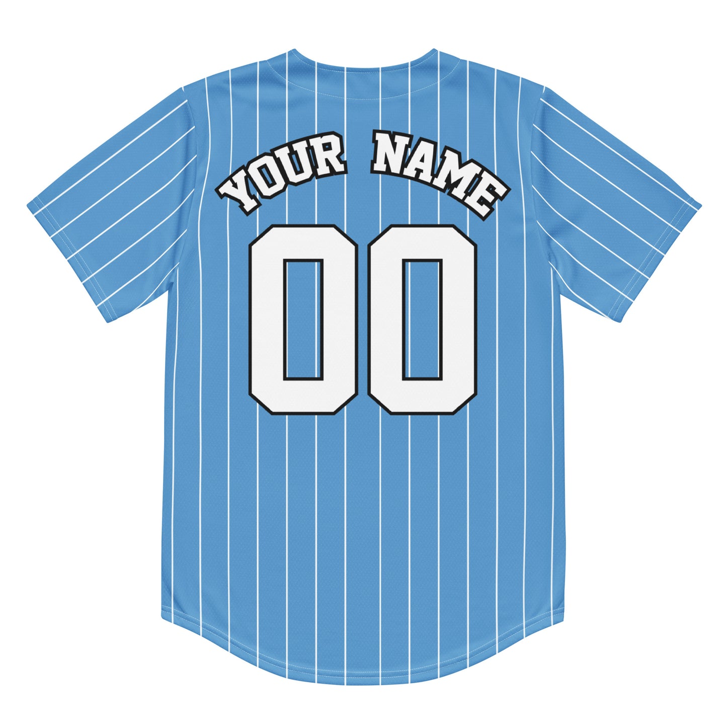 Caroline Blue Baseball Jersey