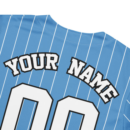 Caroline Blue Baseball Jersey