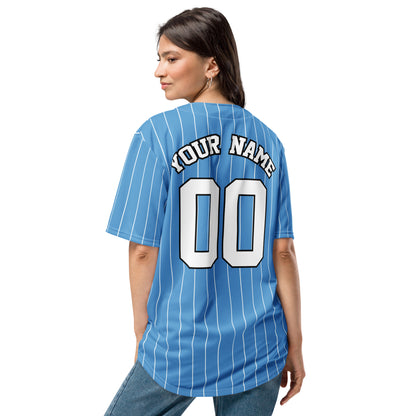 Caroline Blue Baseball Jersey