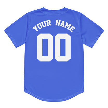 Royal Blue Baseball Jersey