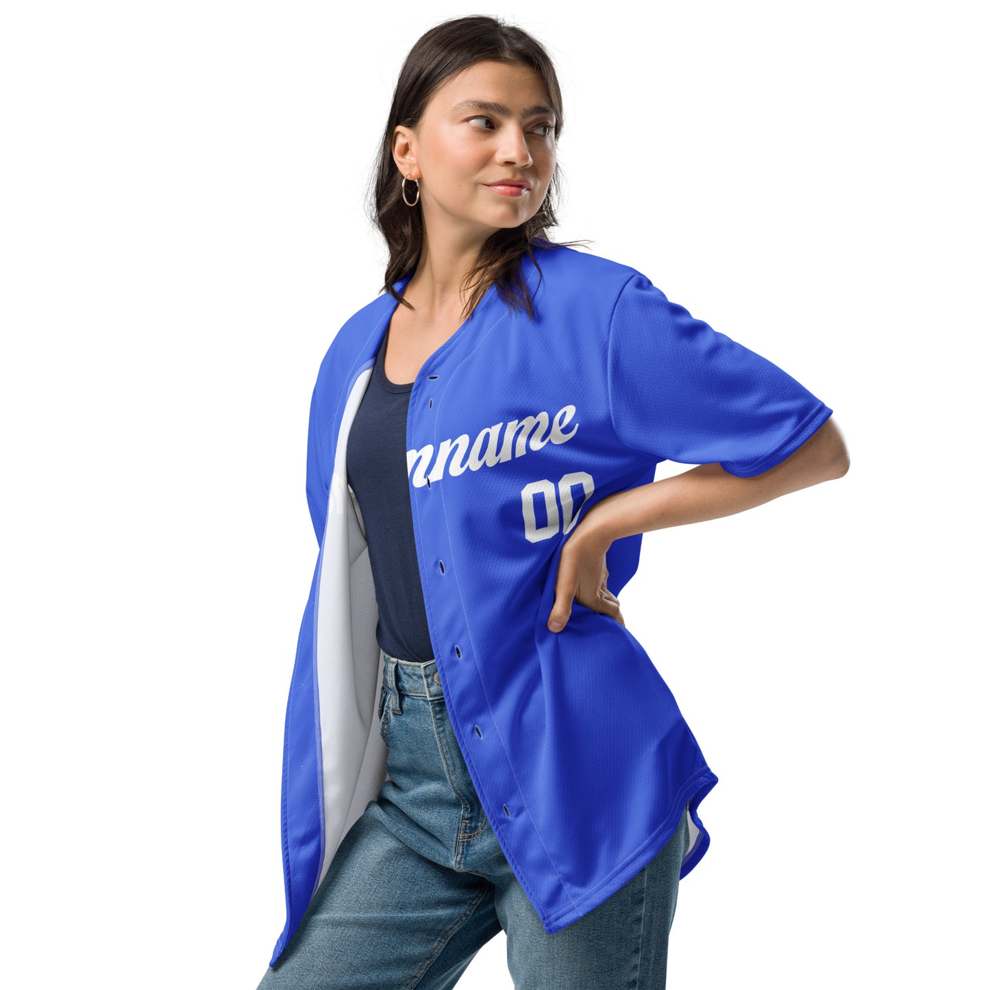 Royal Blue Baseball Jersey