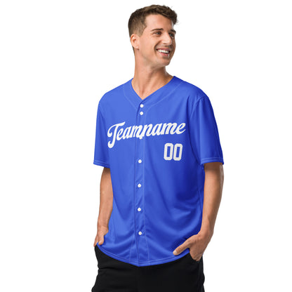 Royal Blue Baseball Jersey