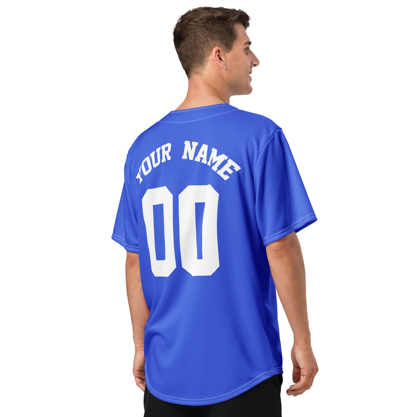 Royal Blue Baseball Jersey