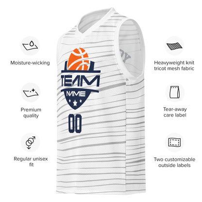 Premium Basketball Jersey (Team Emblem)