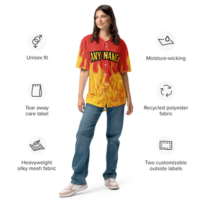 Custom Banana Ball Firefighter Jersey