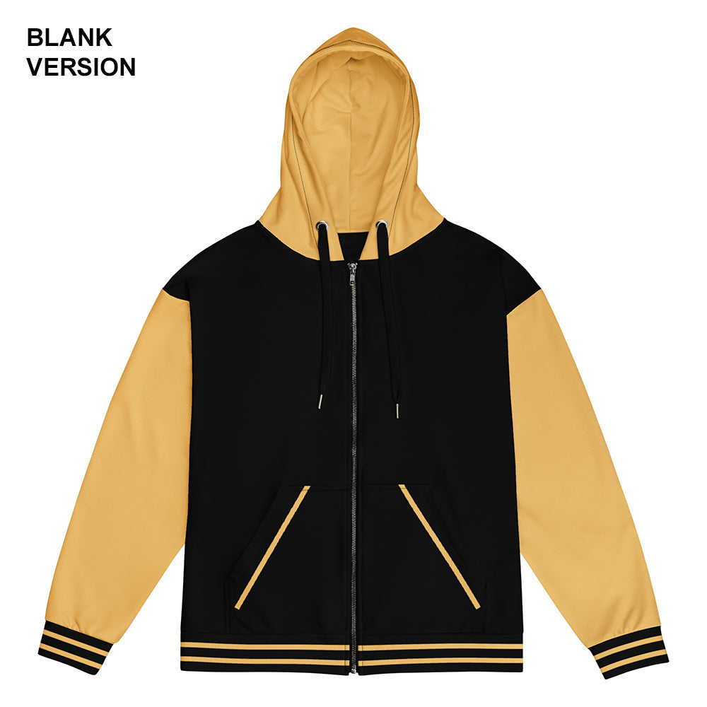 Harvest Gold/Black Jersey Hoodie