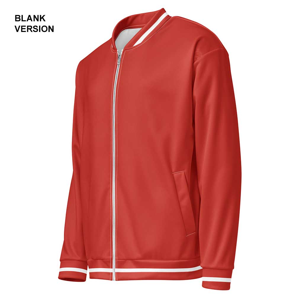 Harley Davidson Red/White Bomber Jacket