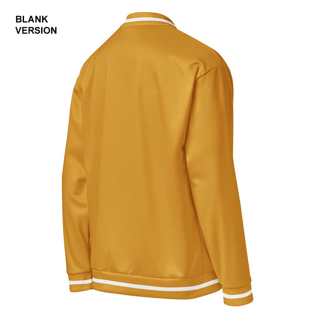 Buttercup/White Bomber Jacket