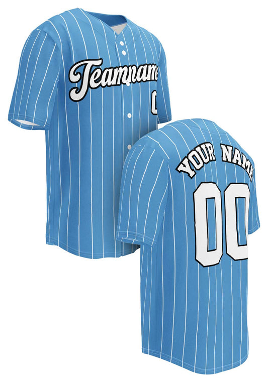 Caroline Blue Baseball Jersey