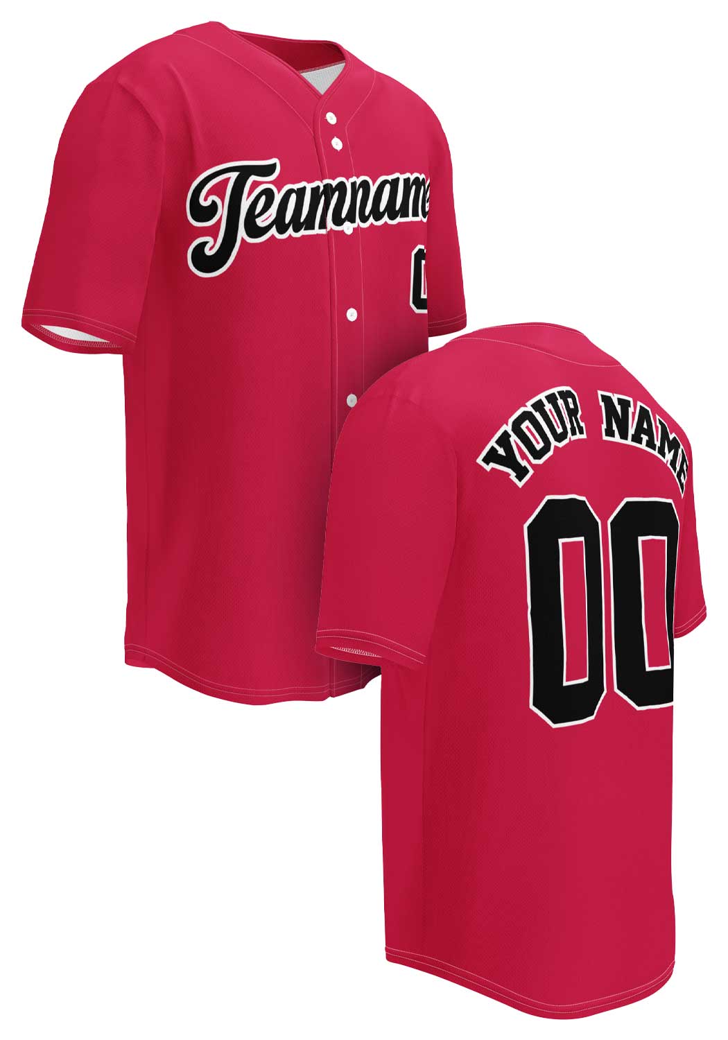 Chicago Red Baseball Jersey