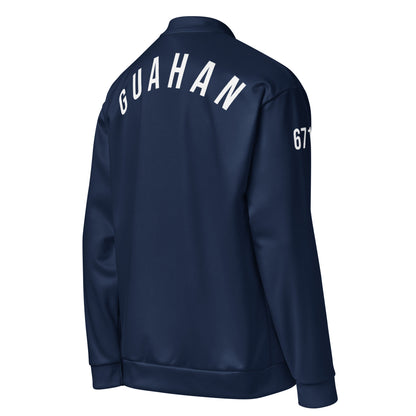 Guahan Guam Seal 671 Bomber Jacket Dark Navy (Unisex)