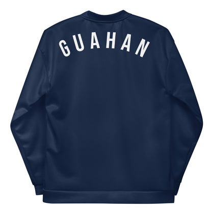 Guahan Guam Seal 671 Bomber Jacket Dark Navy (Unisex)