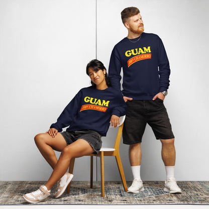 Guam SPAM 100% Chamorro Crewneck Sweatshirt