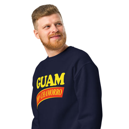 Guam SPAM 100% Chamorro Crewneck Sweatshirt