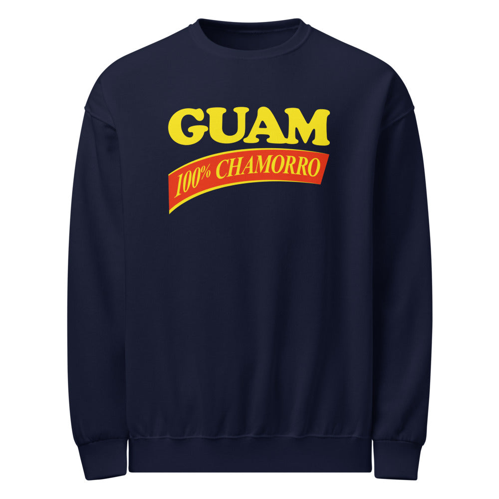 Guam SPAM 100% Chamorro Crewneck Sweatshirt