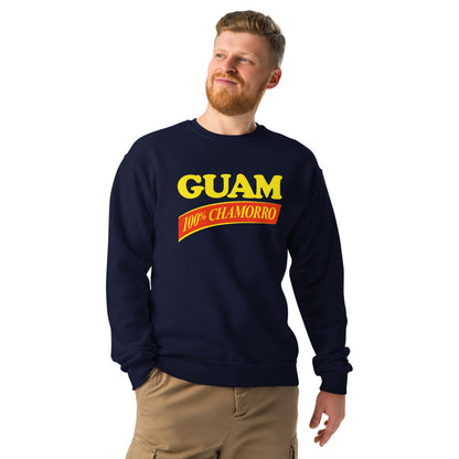 Guam SPAM 100% Chamorro Crewneck Sweatshirt