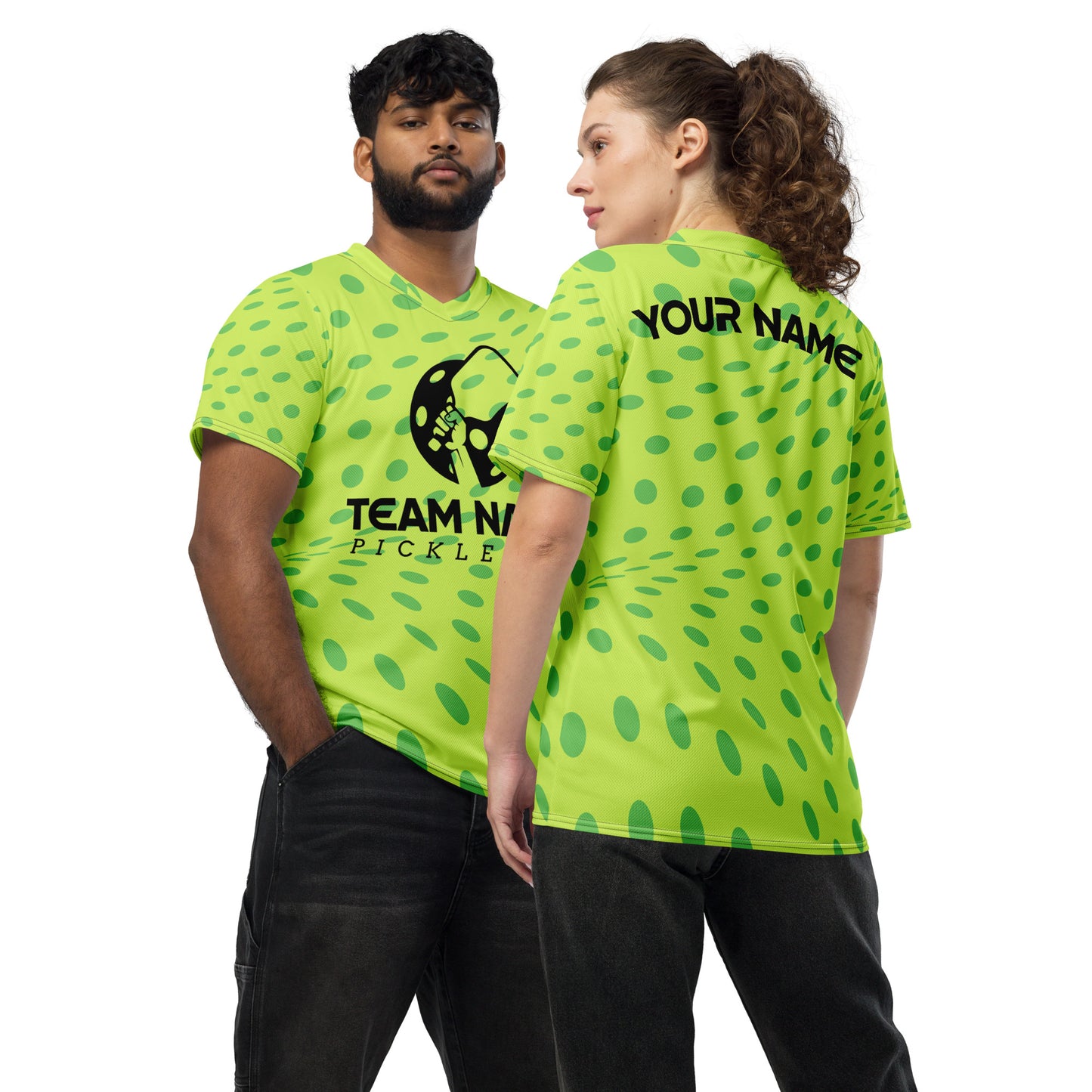 Lime Green Pickleball Jersey