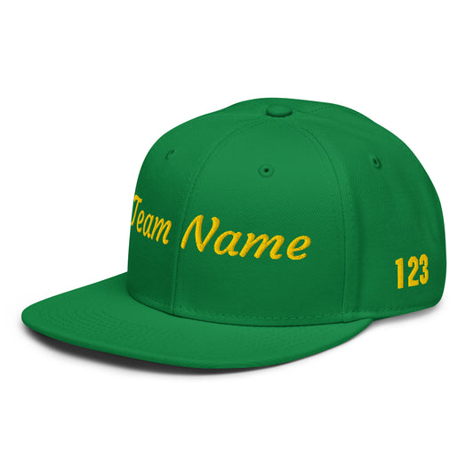 Snapback (All Sides, One Color Design)