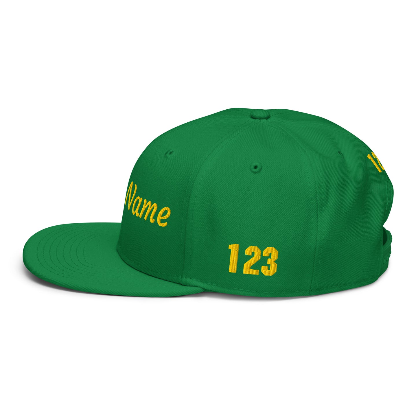 Snapback (All Sides, One Color Design)