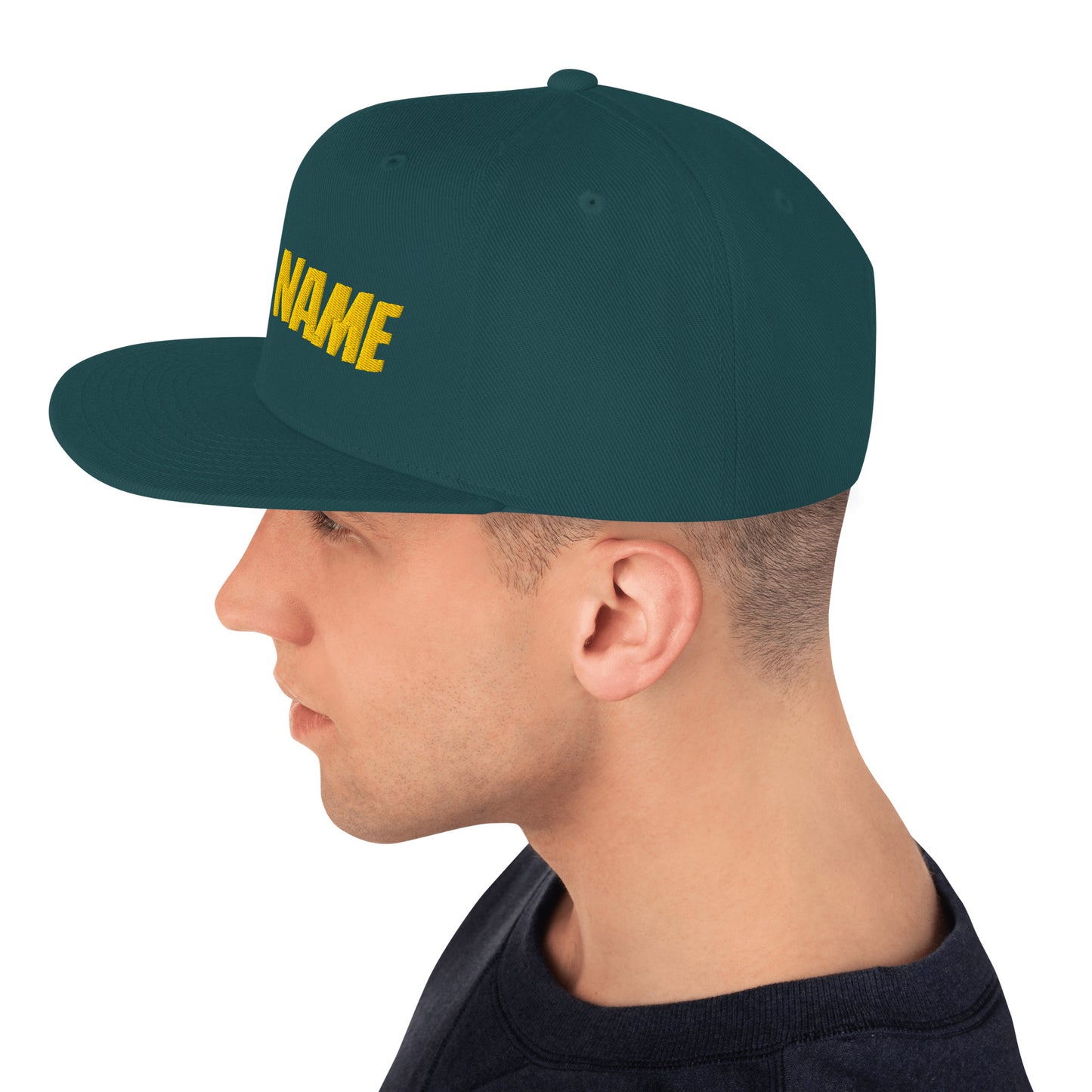 Classic Snapback (3 Pack, One Color Design)