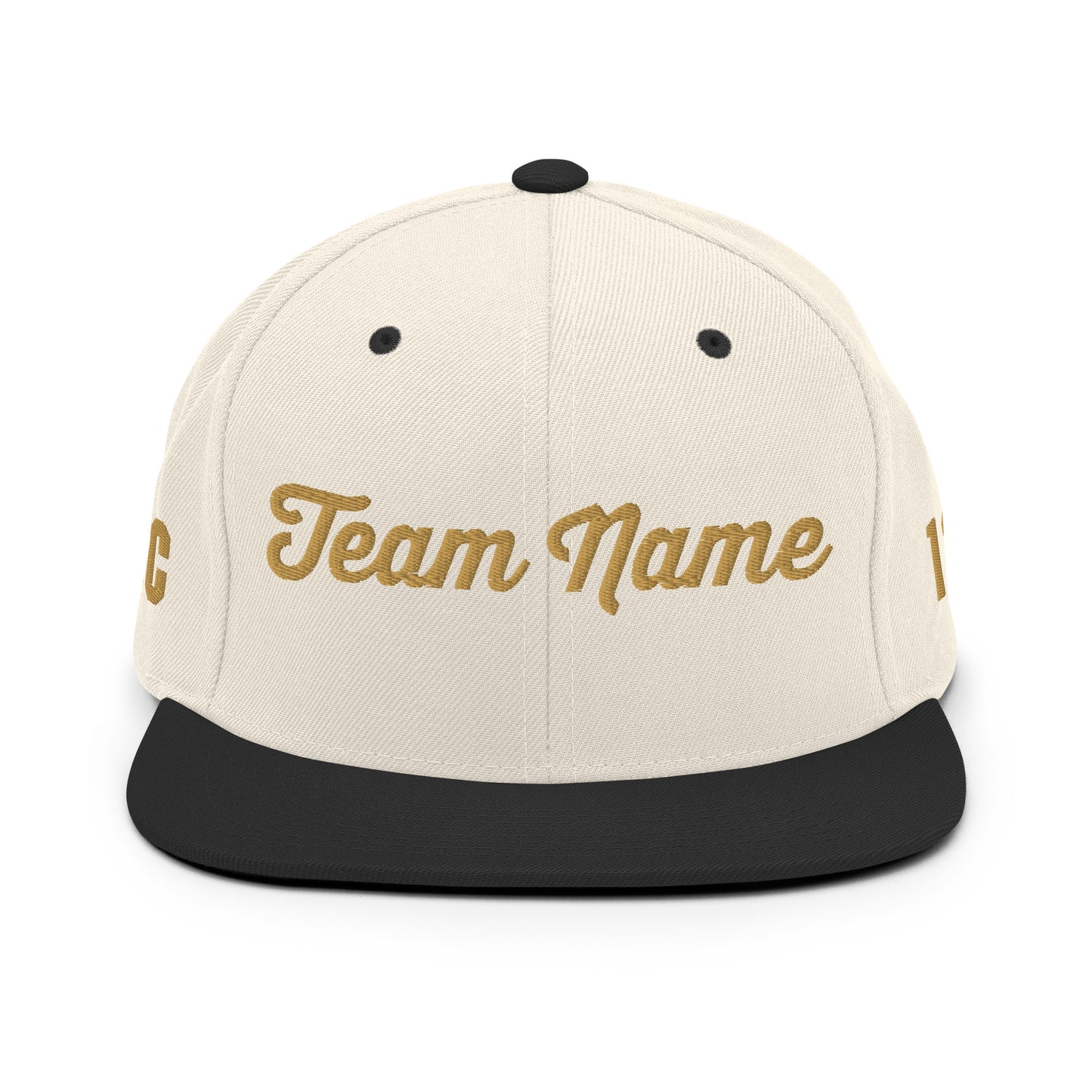 Custom Classic Snapback (All Sides, One Color Design)