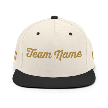 Custom Classic Snapback (All Sides, One Color Design)