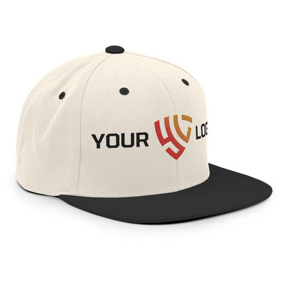 Custom Classic Snapback Hat (Unlimited Design Colors)