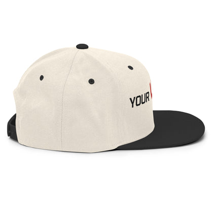 Custom Classic Snapback Hat (Unlimited Design Colors)