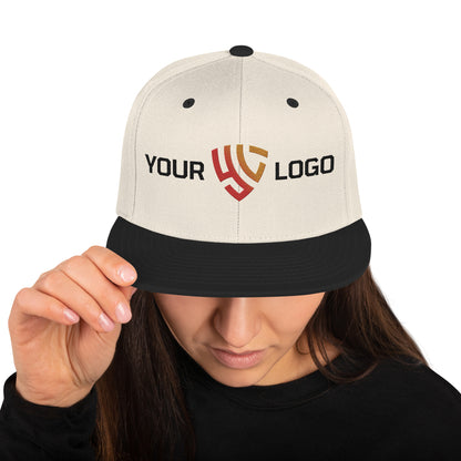 Custom Classic Snapback Hat (Unlimited Design Colors)