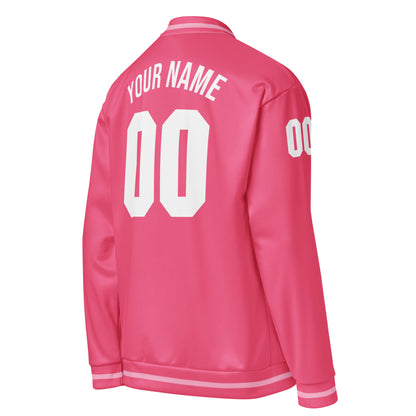 Brink Pink/Cotton Candy Bomber Jacket