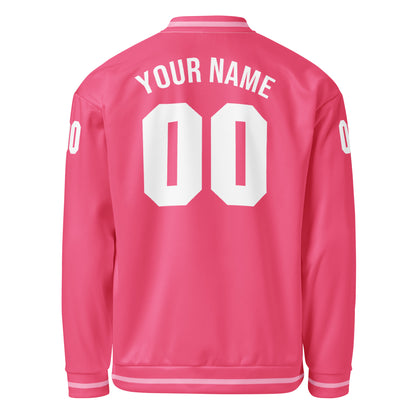 Brink Pink/Cotton Candy Bomber Jacket