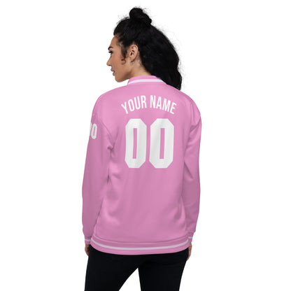 Lavender Rose/Selago Bomber Jacket