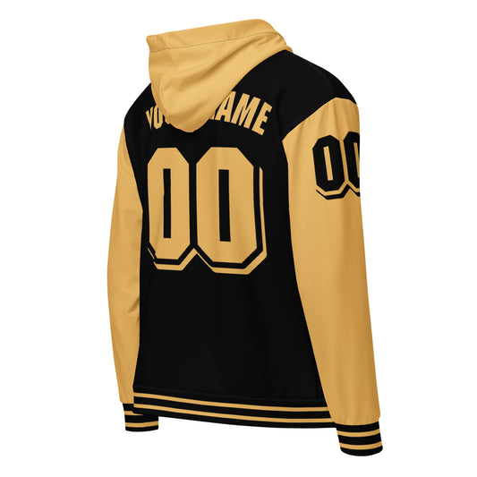 Harvest Gold/Black Jersey Hoodie