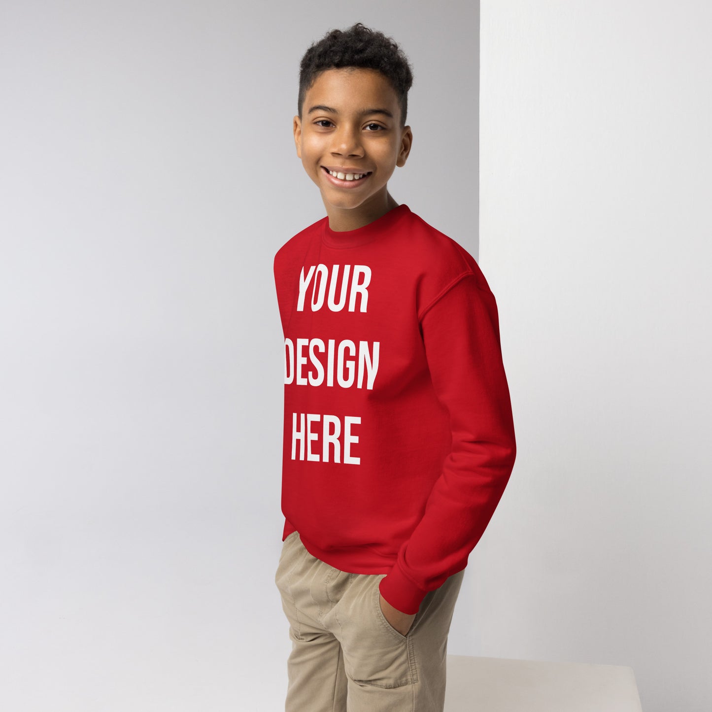 Youth Crew Neck Sweatshirt