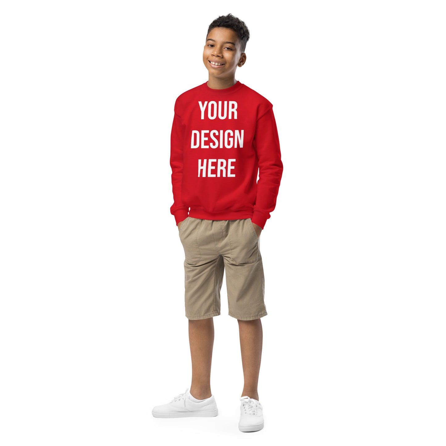 Youth Crew Neck Sweatshirt