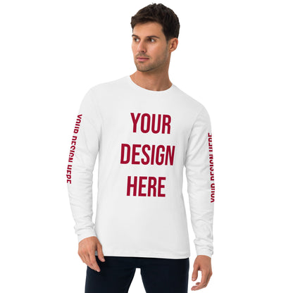 Men's Fitted Long Sleeve Shirt