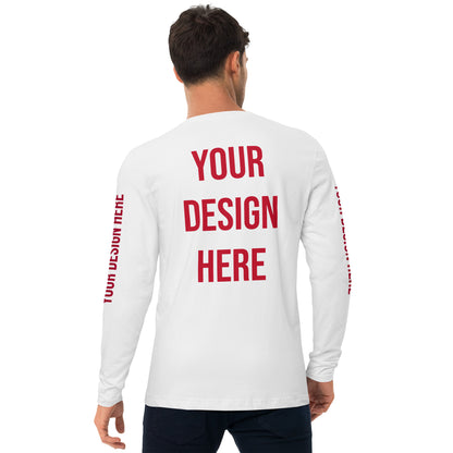 Men's Fitted Long Sleeve Shirt