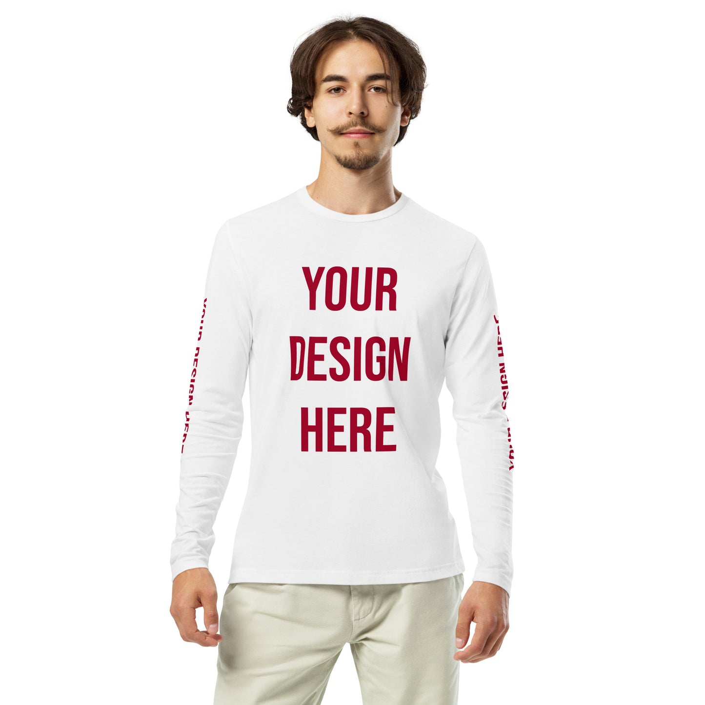 Men's Fitted Long Sleeve Shirt